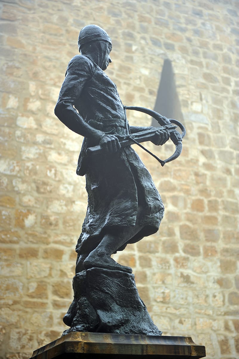 Medieval Crossbowman in Baeza